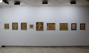 Ретроспективна изложба „45 години творештво на Мики Трендафиловски“ во Куманово