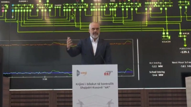 Рама: Далноводот Албанија - Косово е историски настан и потврда што значи балкански Шенген