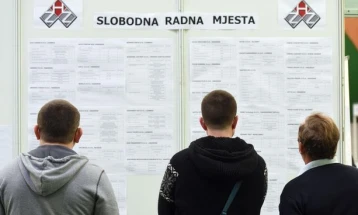 Хрватска бележи пад на бројот на вработени и пораст на невработените