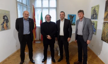 Бучковски во Софија оствари средба со истакнати културни дејци од Бугарија
