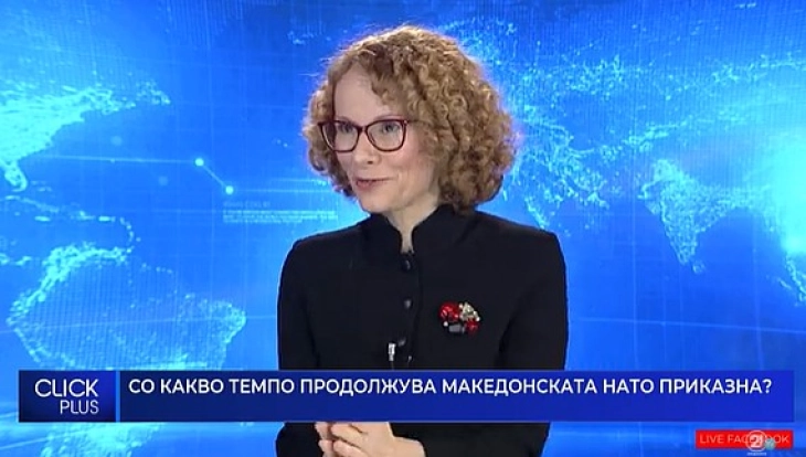Шекеринска: На крајот на октомври ќе кажеме дека сме успеале и воено целосно да се интегрираме во НАТО