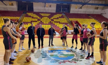 Прв тренинг на македонските кошаркарки пред завршните натпревари во евроквалификациите