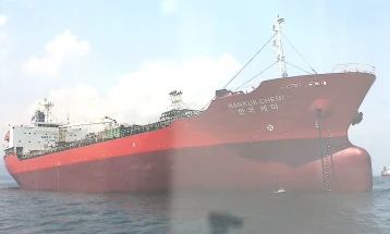 Иран го ослободи екипажот на запленетиот јужнокорејски танкер