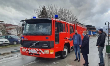 Ново противпожарно возило за струшката Пожарна