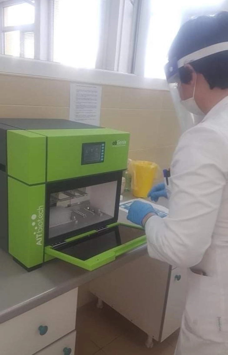 Компанијата Дрекслмајер донираше апарат за новата лабораторија на Центарот за јавно здравје во Прилеп