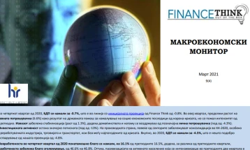 Објавен Макроекономскиот монитор на Фајнанс тинк за четвртиот квартал лани