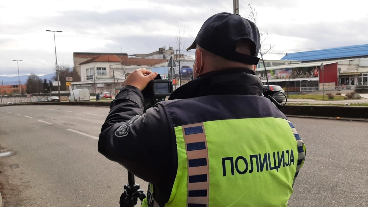 Од 88 санкционирани возачи во Скопје, 20 се за брзо возење