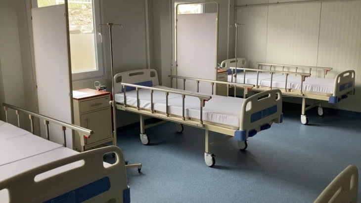 Забрзано се полни модуларната ковид-болница во Кочани