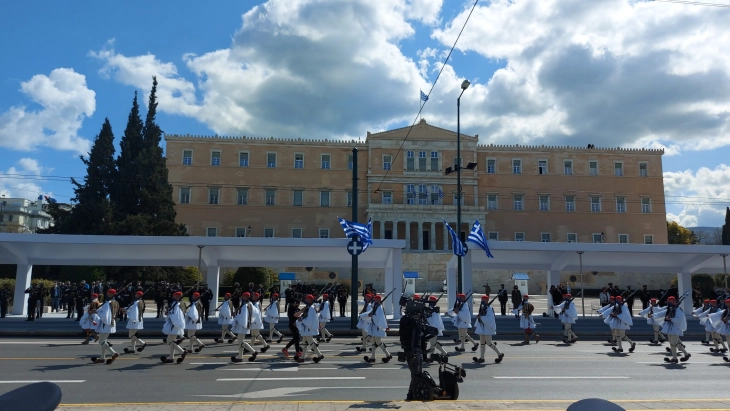 Воена парада во Атина, порака и честитка од Бајден и Макрон