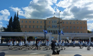 Воена парада во Атина, порака и честитка од Бајден и Макрон