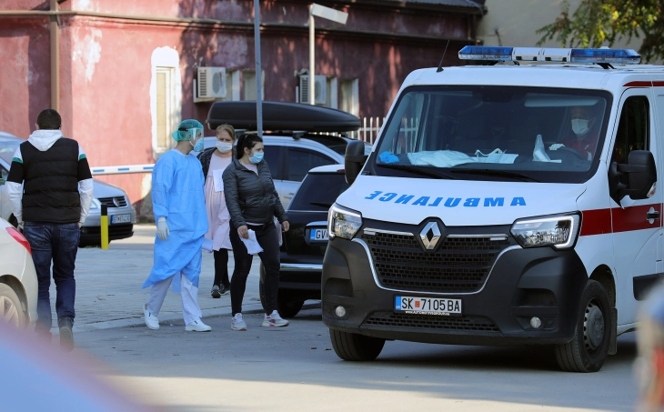 Во ковид центрите во Скопје за 24 часа хоспитализирани 55 пациенти, вкупно се лекуваaт 657 болни, сомнителени и потврдени за Ковид-19
