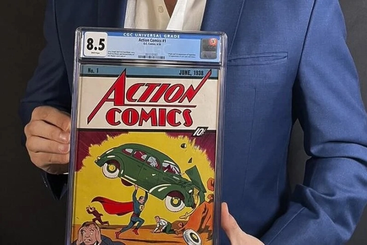 Првиот стрип за Супермен чинел 10 центи, а сега е продаден за 3,25 милиони долари
