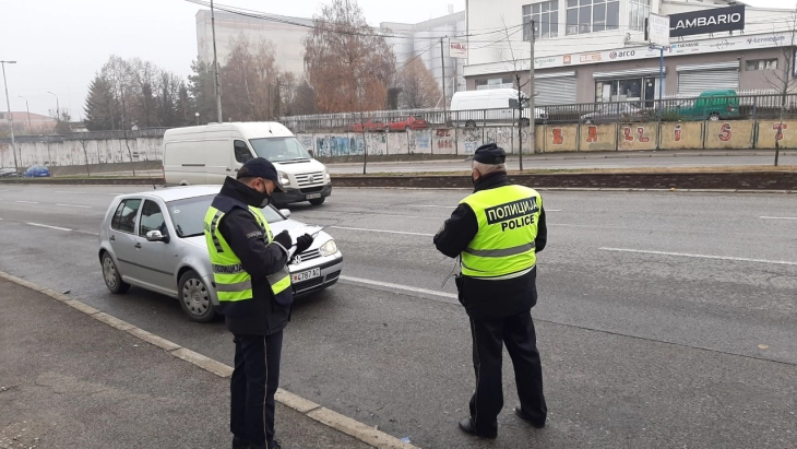 Во Сарај 102 санкционирани возачи, 22 без возачка 