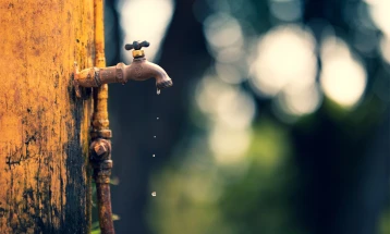 Без вода дел од населбата Драчево