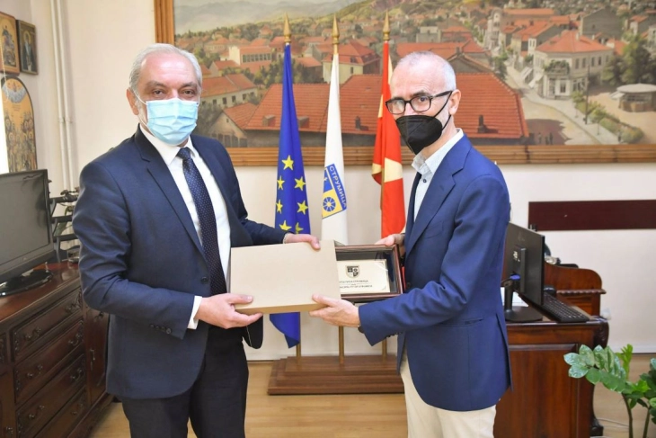 Италијанскиот амбасадор во посета на Општина Струмица