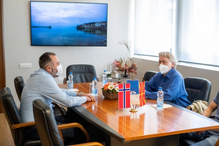 Норвешкиот амбасадор Јорн Јелстад во посета на Охрид