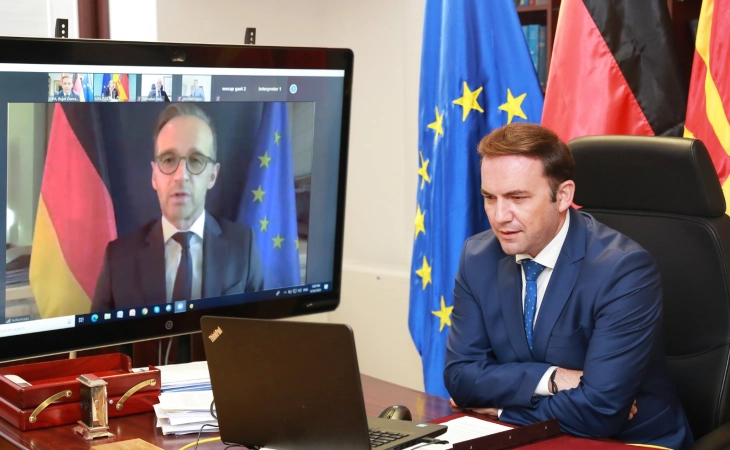 Османи на видео состанок со министрите за надворешни работи на земјите членки на ЕУ