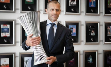 Претставен трофејот за УЕФА Лигата на конфедерации