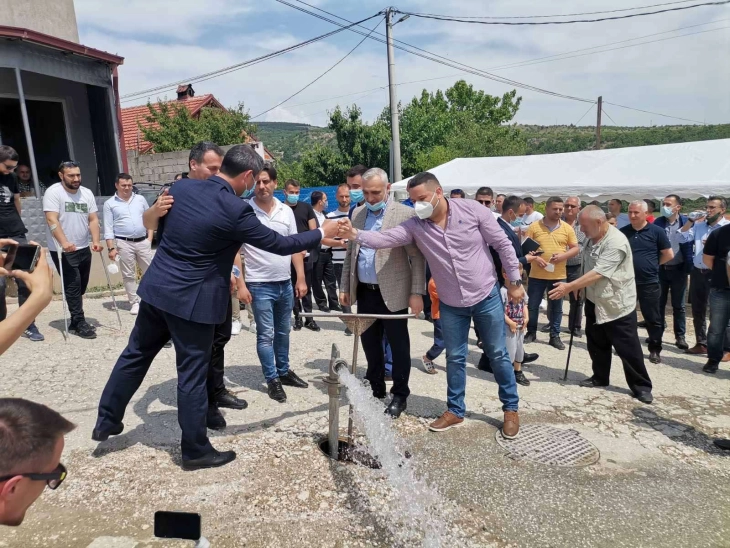 Пуштен во употреба новиот систем за водоснабдување во Горно Свиларе