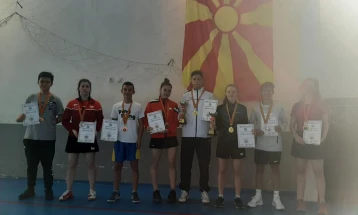 Волканоски и Стојановски јуниорски прваци во пинг-понг