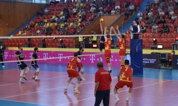 Македонските одбојкари се пласираа во финалето на Европската сребрена лига
