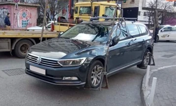 Во Скопје за една недела санкционирани 179 непрописно паркирани возила