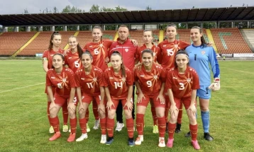 Македонските фудбалерки до 19 години ја победија Албанија