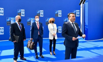 Заев: Северна Македонија е посветена на колективната безбедност на НАТО