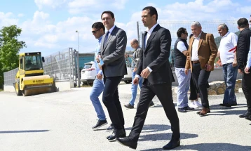 Во општина Врапчиште започна реконструкција на локален пат во должина од два километри