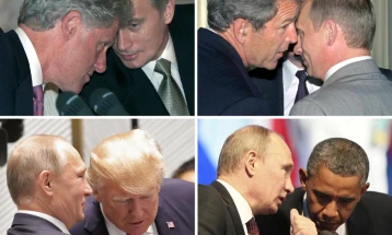Подеми и падови во односите на Путин со американските претседатели