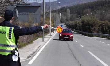 Санкционирани 83 возачи на автопатот Скопје-Велес поради брзо возење