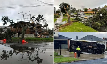 Торнадо предизвика сериозни штети на Нов Зеланд, едно лице загина