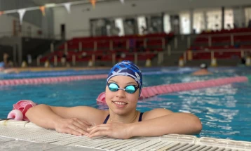Пливачката Миа Блажевска Еминова обезбеди норма за настап на Олимпијадата во Токио