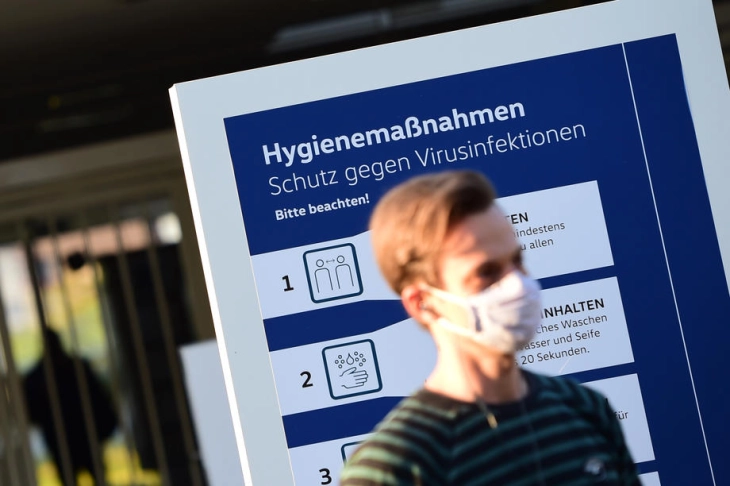 Секоја втора нова инфекција со коронавирус во Германија е најверојатно со варијанта Делта