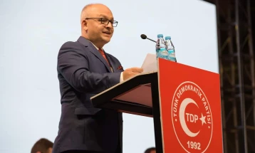 Бејџан Илјас реизбран за претседател на Демократската партија на Турците на Македонија