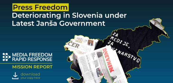 ЕФН: Владата на Јанша ја поткопува слободата на медиумите