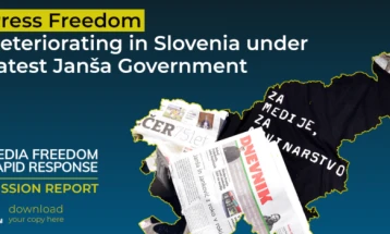 ЕФН: Владата на Јанша ја поткопува слободата на медиумите