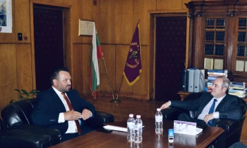 Проректорот на Универзитетот „Свети Климент Охридски“ Ѓуровски разговараше со ректорот на Софискиот универзитет Герџиков