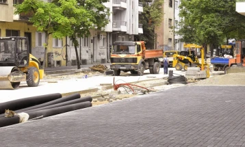 Во понеделник почнуваат градежните активности од трета и четврта фаза од реконструкцијата на улицата „Орце Николов“