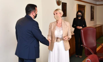Заев-Тигањ: Реафирмирана силната поддршка од Хрватска за евроинтеграциите на Северна Македонија
