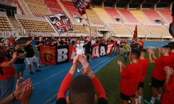 Вардар со поддршка на „Комити“ ги почна подготовките за враќање во Првата лига