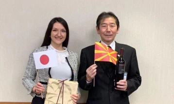 Срдечен пречек од јапонските домаќини за олимпијците - „Напред Македонија“