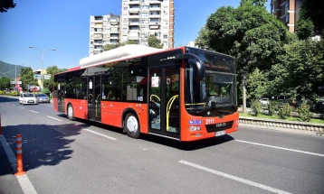 Дел од автобусите по изменет сообраќаен режим поради градежни активности