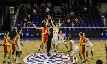 Младите македонски кошаркари претрпеа висок пораз од Унгарија