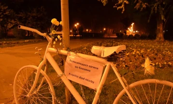 „НаТочак“ постави бел точак на местото каде загина Билаљ Љамалари