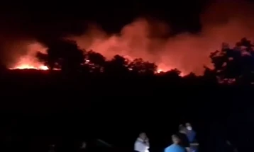 Пожарот во Ранковце локализиран и ставен под контрола