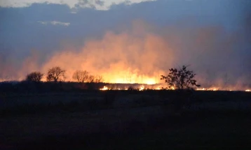 На територијата на државата активни неколку пожари, пристигнаа четири хеликоптери од Србија за гаснење на огнот
