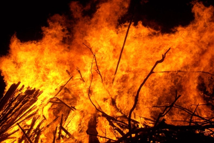 Пожар избувна во скопските села Ракотинци и Кучково