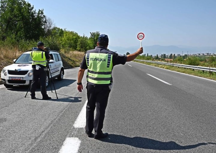 Изречени 76 санкции од СВР Тетово за брзо возење