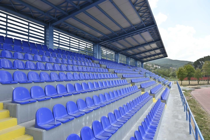 Привршуваат градежните активности на новата трибина на стадионот „Билјанини извори“ во Охрид